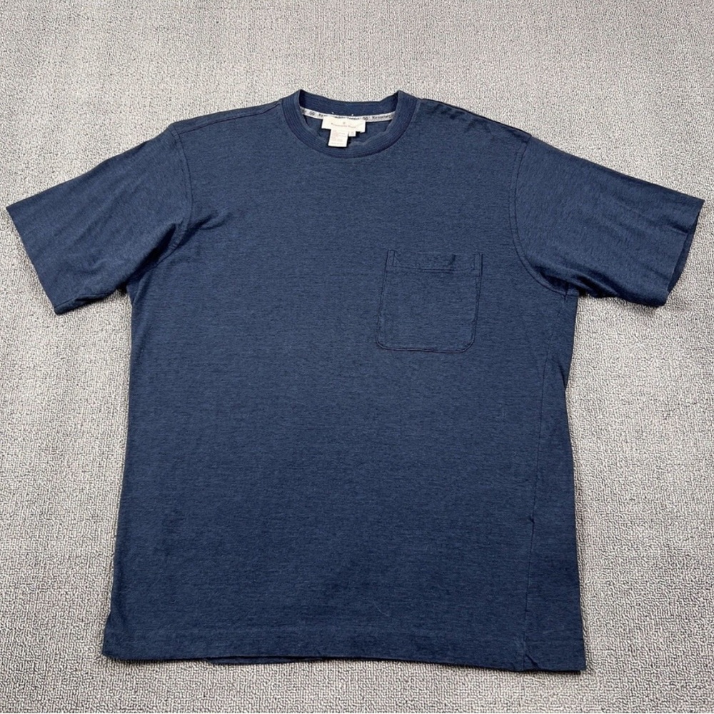 Zegna Shirt - Navy Blue Short-Sleeve Casual Luxury